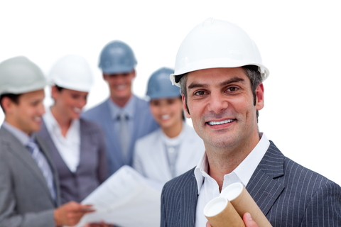 Team of engineers